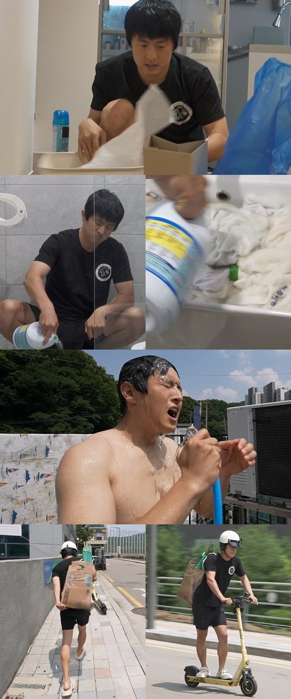 '나혼산' 기안84, 초파리와의 전쟁…옥상 위 '혼터밤'까지