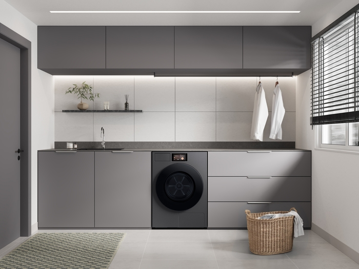 2025년형 '비스포크 AI 건조기' 라이프스타일 이미지.