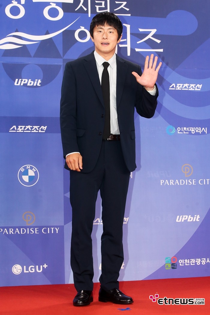 [ET포토] 기안84, '수트가 어울리는 큰키'