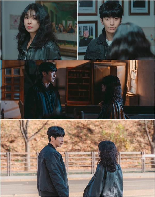 '메리 킬즈 피플' 이보영-이민기, 일촉즉발 눈빛 투샷