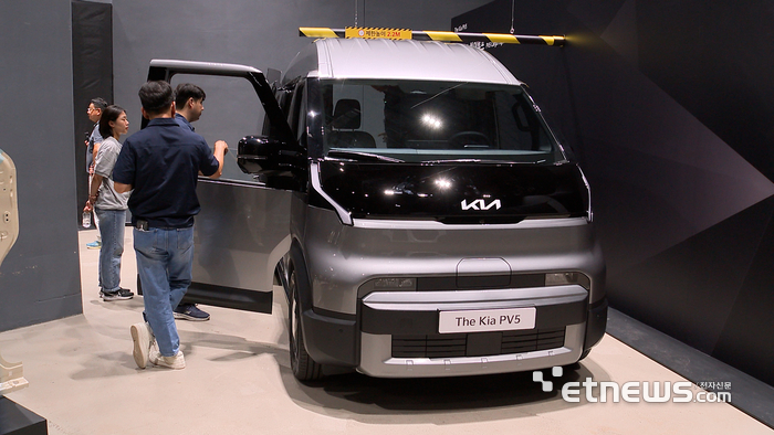 [포토] 플렉시블 바디 시스템으로 변경한 'PV5'