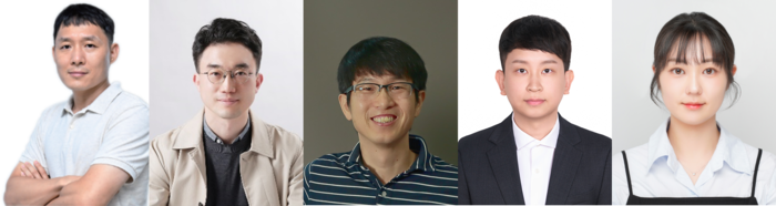 서관용·장지욱 교수팀(왼쪽부터 서 교수, 장 교수, 최근수 교수, 진원주 연구원, 고현주 연구원)