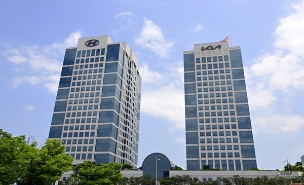 현대차와 기아 양재동 사옥 전경