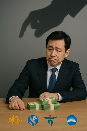 이재명 대통령은 지난 24일 국내 금융기관을 향해 “손쉬운 주택 담보대출 같은 이자놀이에 매달릴 게 아니라 투자 확대에도 신경 써주시길 바란다”고 지적했다. 이미지 출처=ChatGPT