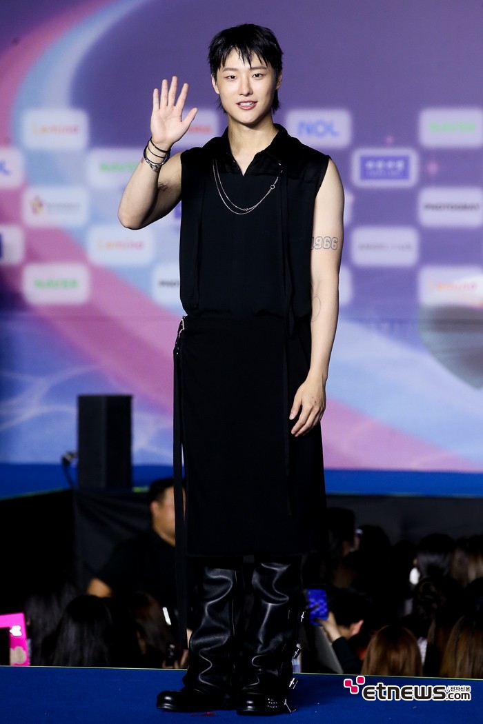 [ET포토] 우즈, '업그레이드 된 멋짐'