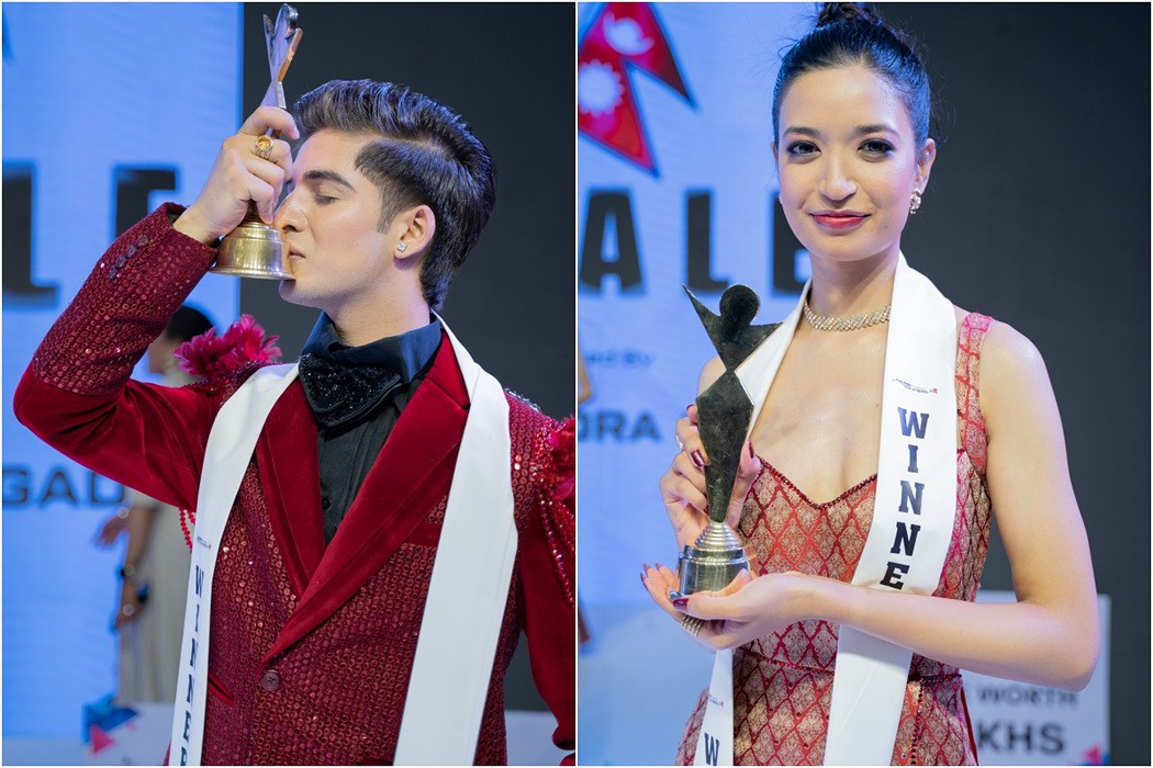 아시아모델페스티벌 '페이스 오브 네팔'을 빛낸 수상자들