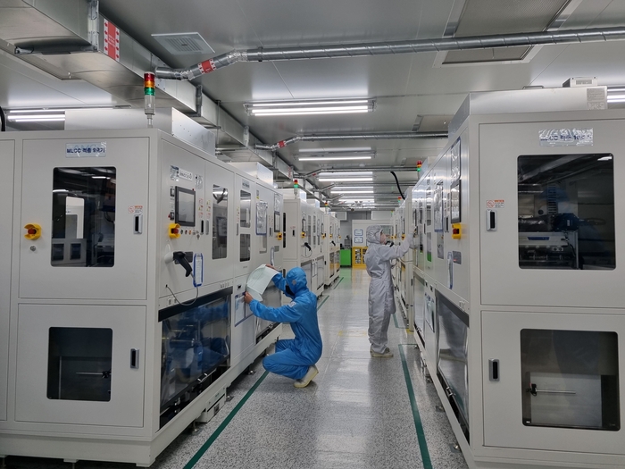 位于仁川南东工业园区的Amotech多层陶瓷电容器(MLCC)生产工厂。(由 Amotech 提供)