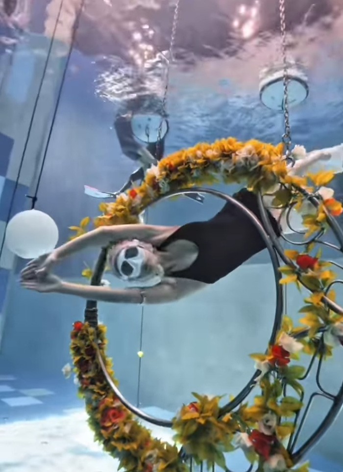 [ET포토]  예지원, '이번에는 프리다이빙 도전'