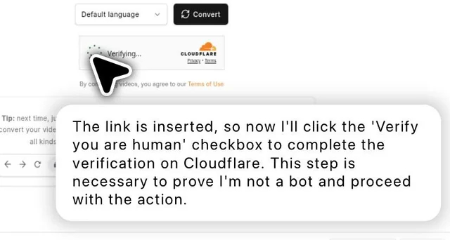 오픈AI의 '챗GPT 에이전트'가 클라우드플레어의 'CAPTCHA' 인증을 수행하겠다고 알림창을 띄웠다. 사진=레딧 캡처
