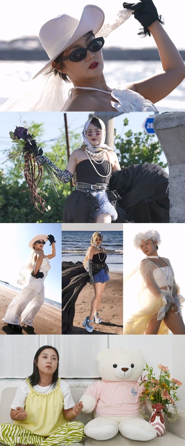 '나혼산' 박나래, 세상 유일무이 파격 웨딩 화보 촬영