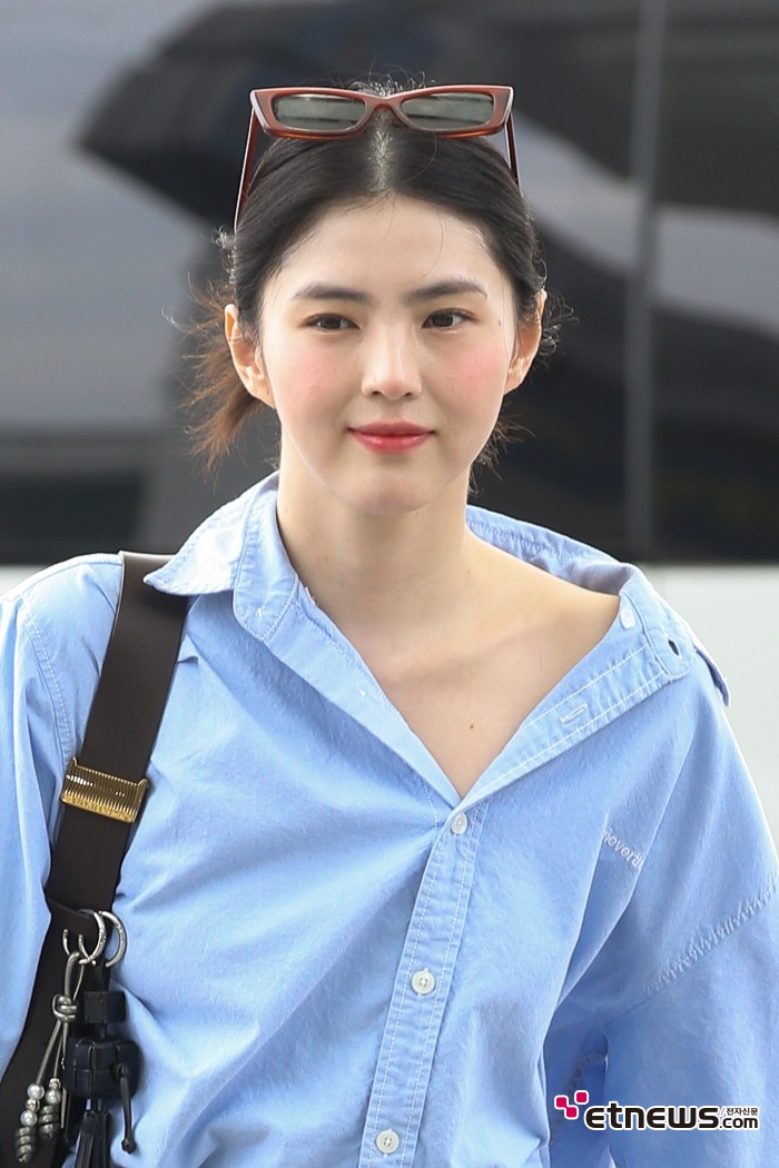 [ET포토] 한소희, '평소와 다른 옅은 화장~새로운 매력 발산'