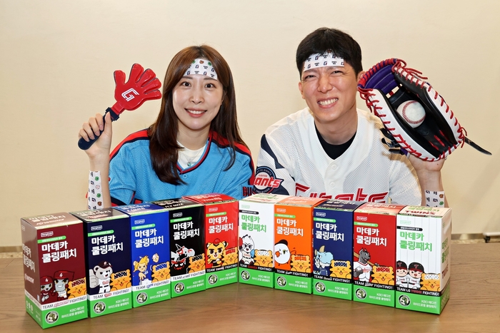 롯데홈쇼핑, 업계 최초 KBO 협업 쿨링패치 선봬
