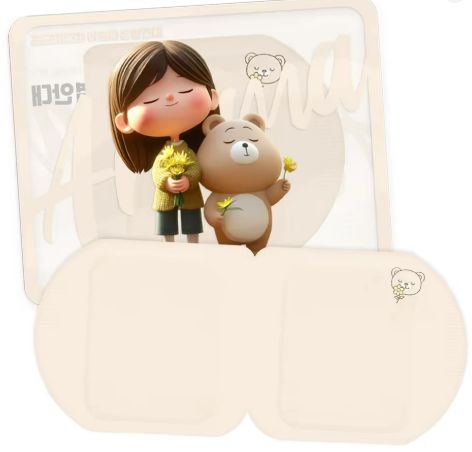 (금목서향 아로마)프리미엄 곰도리 케어+온열안대 스팀 아이마스크