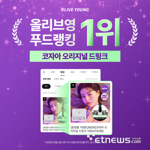 올리브영 온라인몰 코자아 판매현황.
