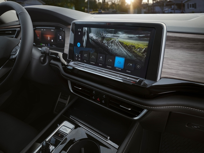 폭스바겐 신형 아틀라스 12인치 인포테인먼트 시스템