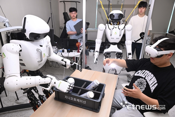 [포토] AI 휴머노이드 로봇 연구에 매진하는 국내 로봇기업