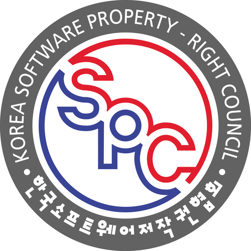 한국소프트웨어저작권협회(SPC) 로고