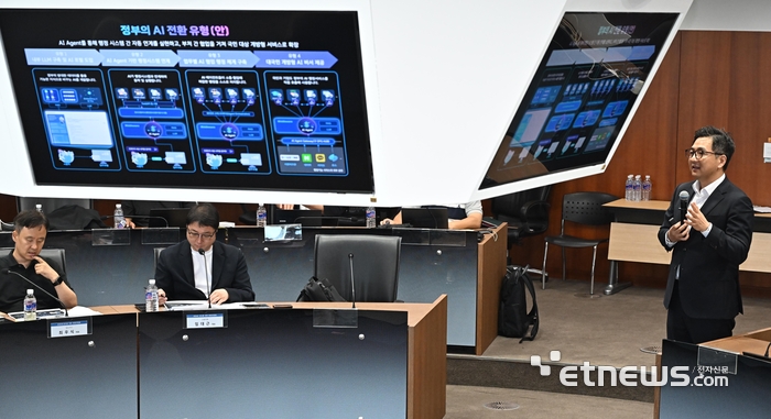 [포토] 정부의 AI 전환 유형은