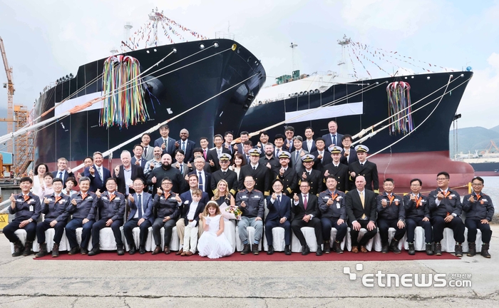 [포토] 김정관 장관, 한화오션 거세 조선소 방문