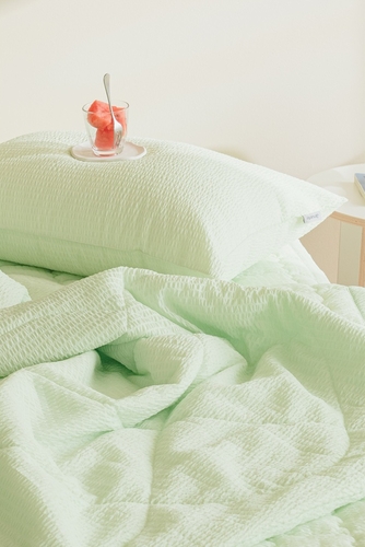 아망떼 포휴즈 시어서커 리플 2겹 베개커버