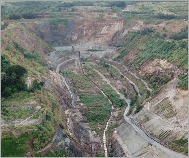 라푸라푸 구리 광산 환경복구 작업 이후 모습. LX인터내셔널