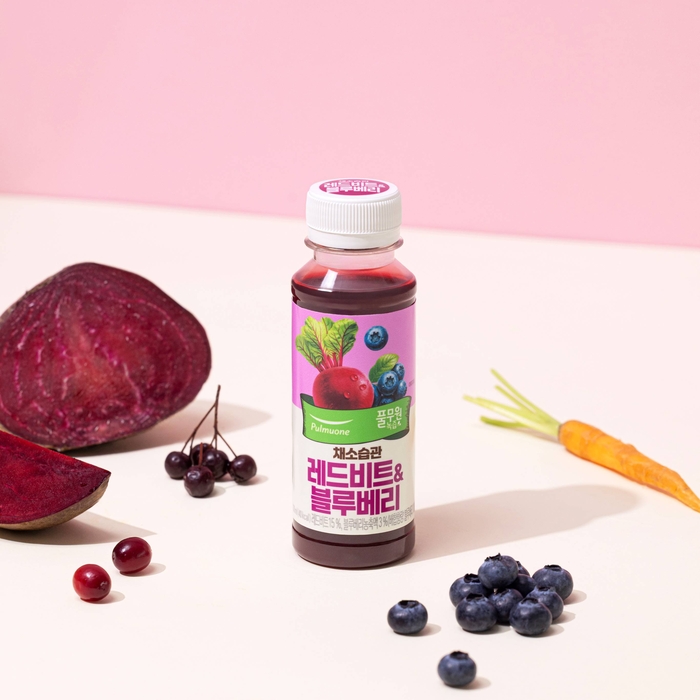 풀무원녹즙, '채소습관 레드비트&블루베리' 출시
