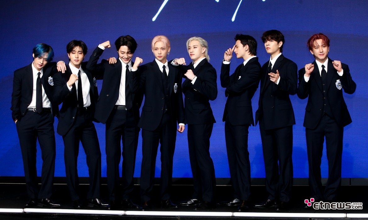 [ET포토] 스트레이키즈, '흐믓한 케미'