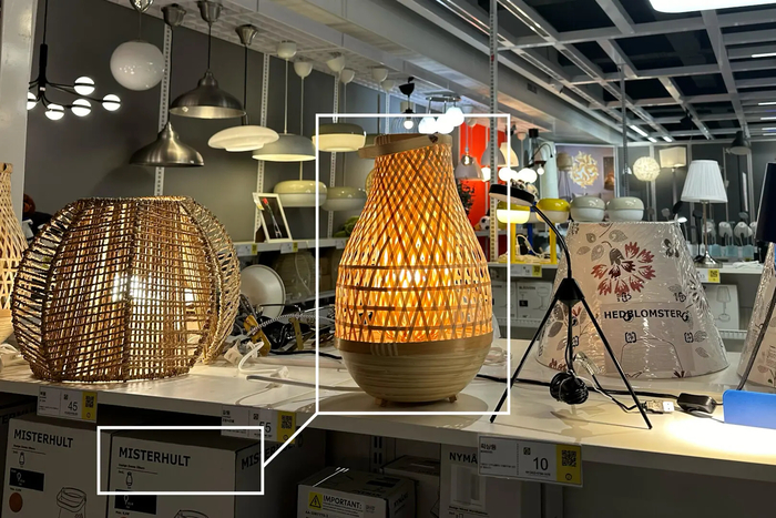 북한 평양의 쇼핑몰 '낭랑 애국 금강관' 내부. 스웨덴 가구 판매점 이케아 판매 상품과 동일하다. 모조품인지는 확인되지 않았다. 사진=뉴욕타임스 캡처