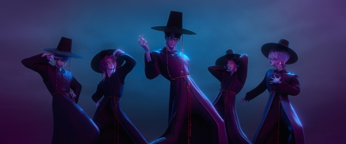 넷플릭스 애니메이션 영화 '케이팝 데몬 헌터스' 스틸. 사진=넷플릭스