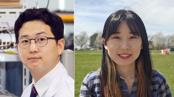 진현규 교수(왼쪽)와 김민영 박사