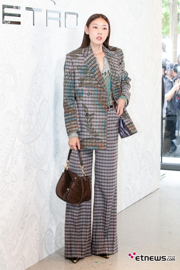 [ET포토] 한혜진, '말문 막히는 실물 비율'