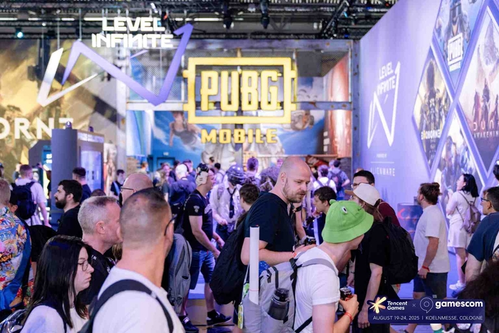 게임스컴 2025 텐센트 게임즈 부스