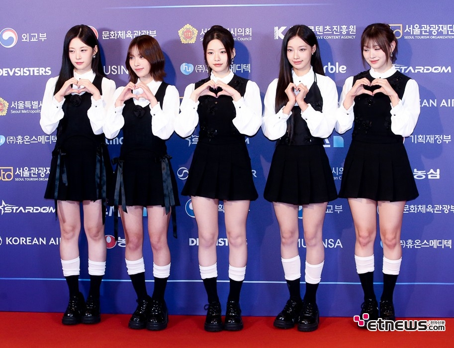 [ET포토] 리센느, '스쿨룩으로 상큼하게'