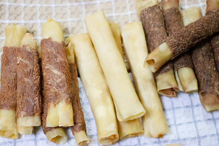 [마이펫페어] 해피랑, 오래 먹는 간식 신제품 '한우우피롤' 출시