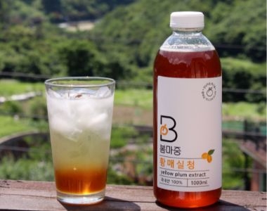 봄마중 황매실청 1ℓ 자연숙성 매실