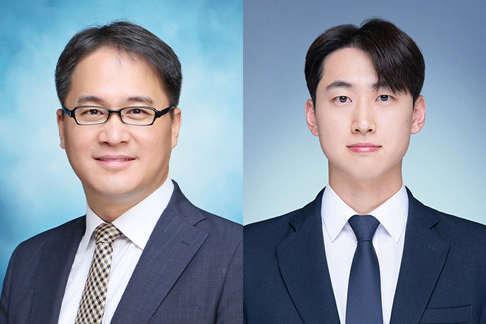 왼쪽부터 동국대 김종필 교수, 조병국 연구교수(사진=동국대)