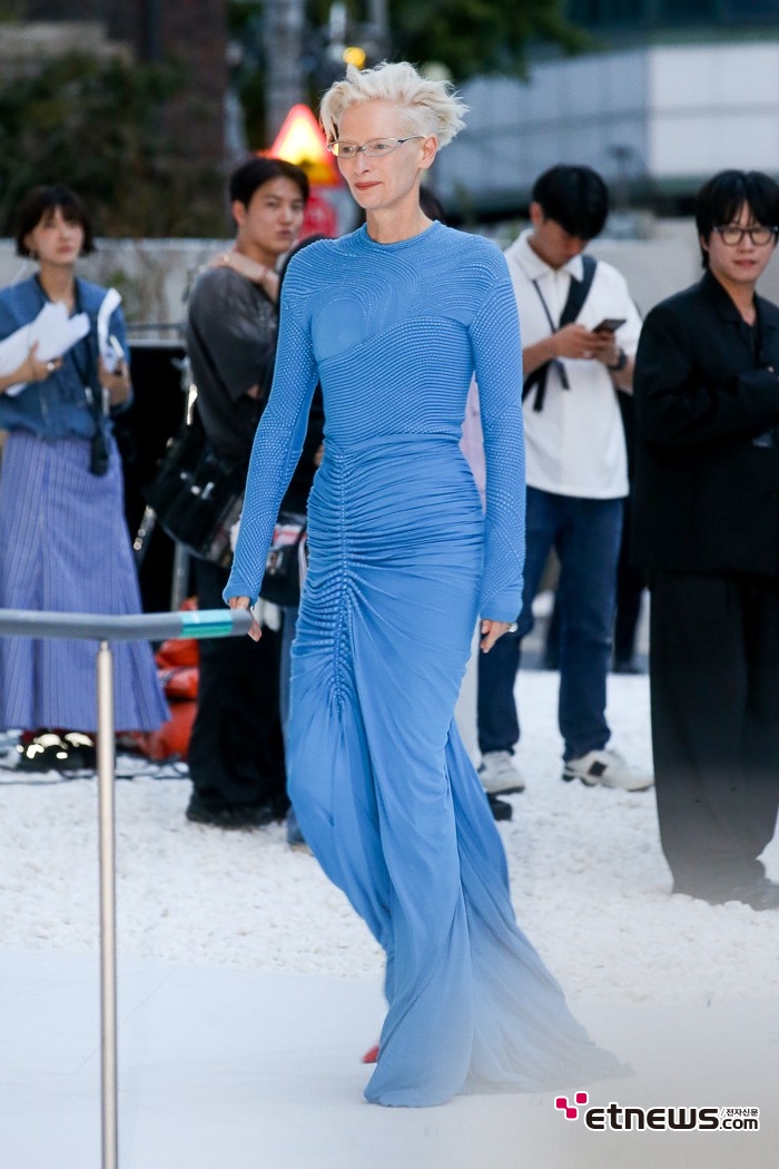[ET포토] 내한한 틸다 스윈튼