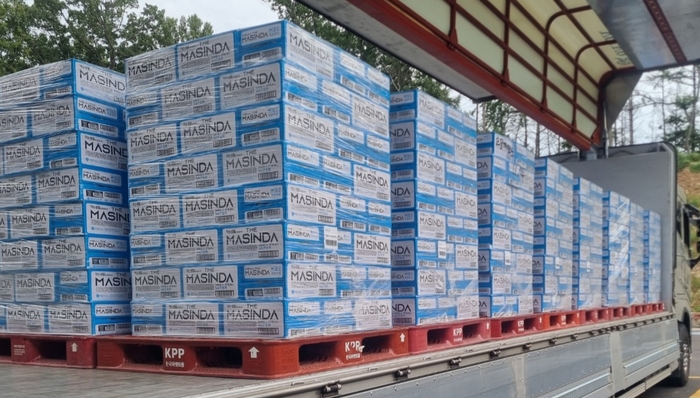 동아오츠카, 강릉에 음료 17만캔 긴급지원