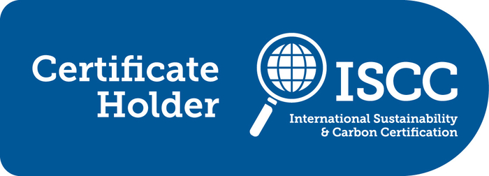 ISCC PLUS 인증 로고. HS효성