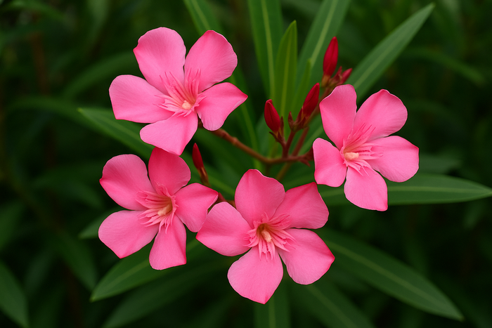 협죽도 꽃. 사진=챗GPT