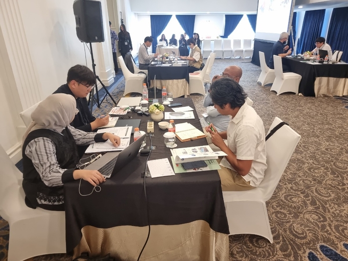 인도네시아 자카르타에서 열린 '찾아가는 수출상담회'.