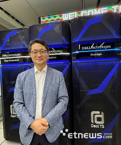 다올티에스 전략사업본부를 맡게 된 김병수 전무.