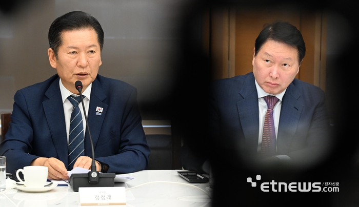 [포토] 민주당-대한상의 정책간담회 가져