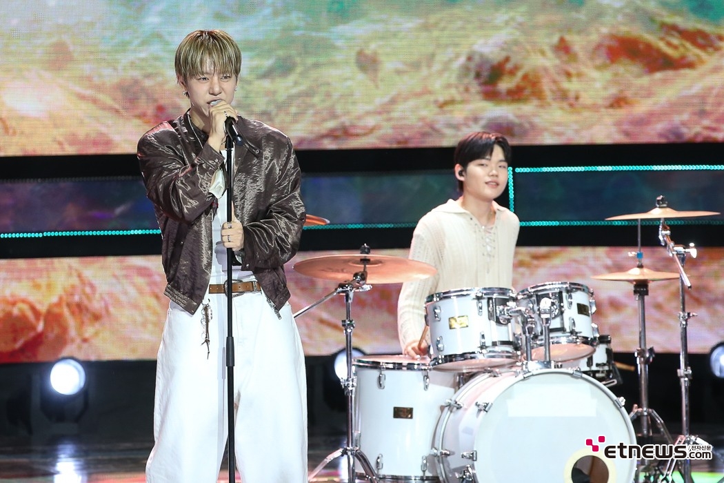 [ET포토] 정대현, '감성적인 열창'