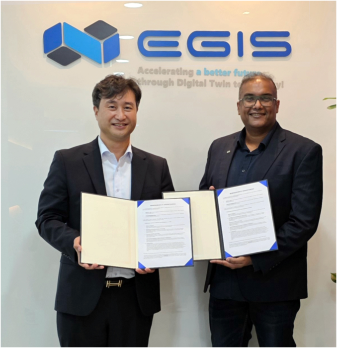 이지스, 라이카 지오시스템즈와 전략적 기술 파트너십 체결