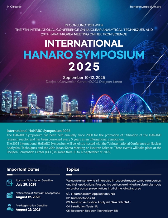 2025 하나로 국제 심포지엄 포스터