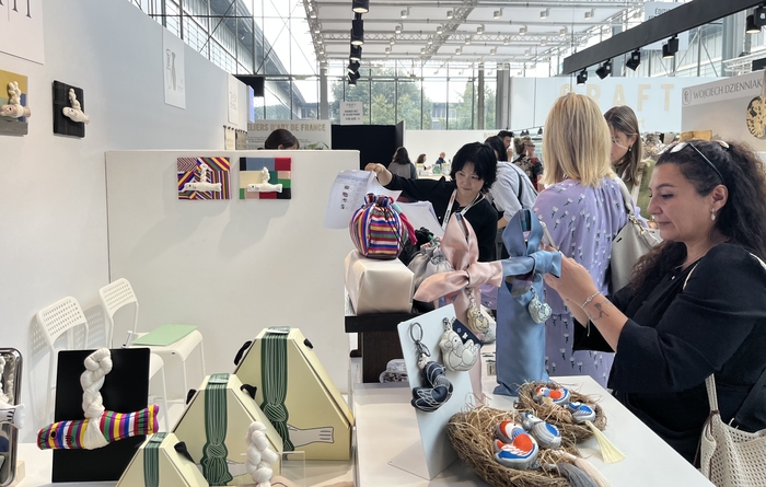 광주 우수 공예문화상품 업체들이 '2025 메종&오브제'에서 공동관을 운영해 바이어들로부터 호응을 얻었다.