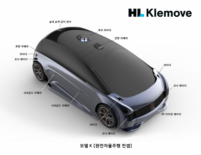 HL클레무브 자율주행 제품군.