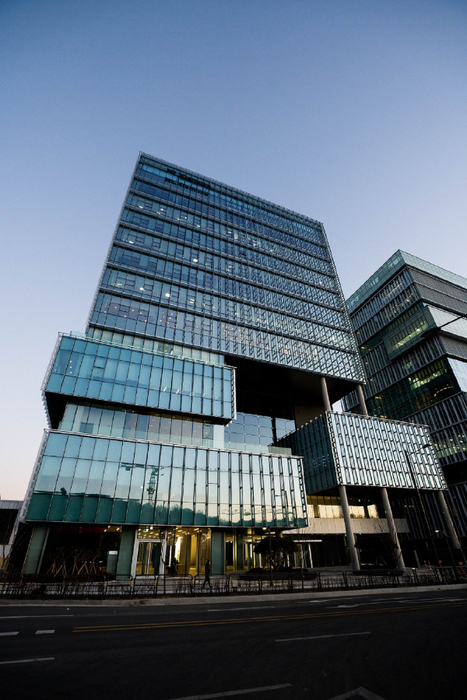 HL클레무브 판교 신사옥 넥스트엠 전경.