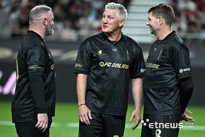 [포토] 대화하는 루니-슈슈-제라드